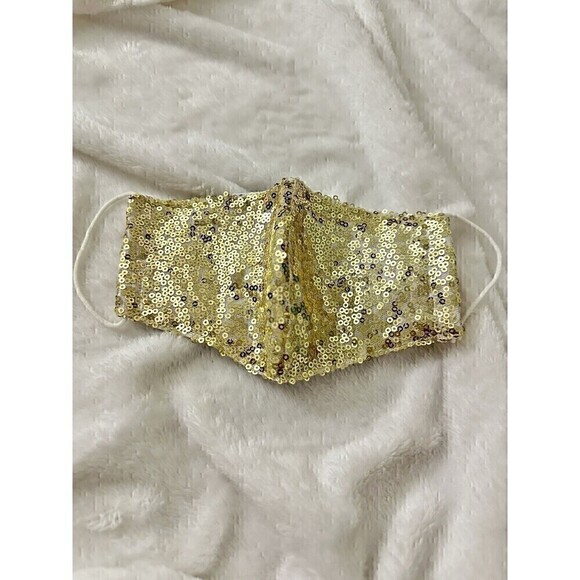 NEW Accessory Lot Nordstrom BP. Charm Set Unplugged Eye Mask Sequin Face Mask - Picture 6 of 7